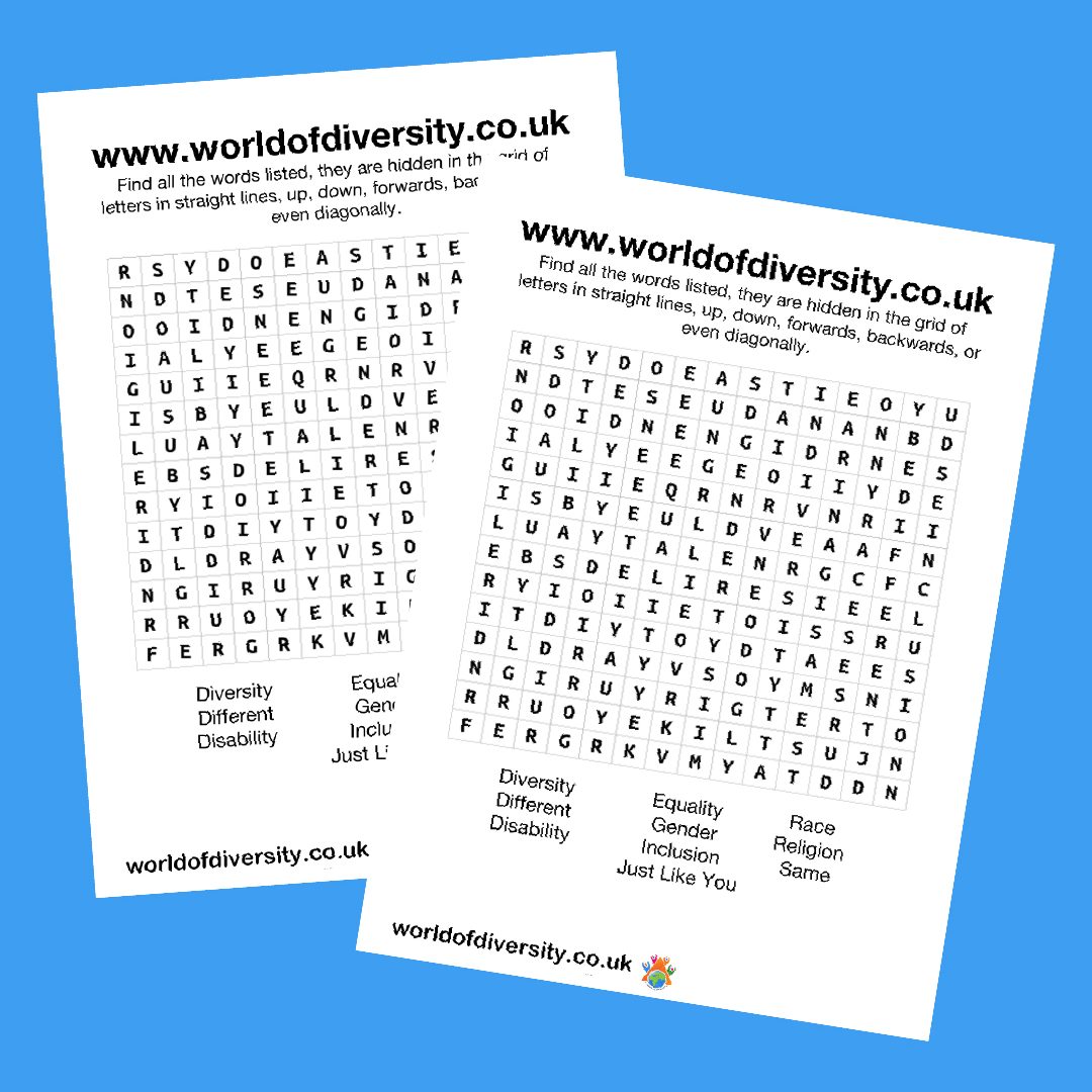 Activity Sheet 2 - World of Diversity